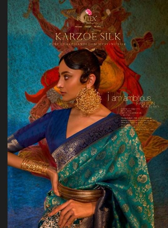 RAJTEX SAREES KARZOE SILK